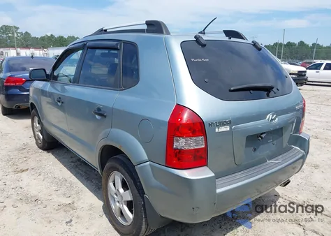 2007 Hyundai Tucson Gls из США, поврежденный, VIN KM8JM12BX7U551368